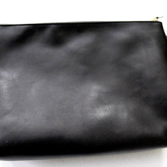 Victoria's Secret Runway Pearl Sequin Patch Angel Wings Makeup Case Pouch - Picture 3 of 6